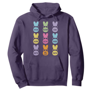 Easter Bruh Hoodie Gen Alpha Slang Skibidi Rizz Cute Bunny TS10 Purple Print Your Wear
