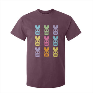Easter Bruh T Shirt For Kid Gen Alpha Slang Skibidi Rizz Cute Bunny TS10 Maroon Print Your Wear
