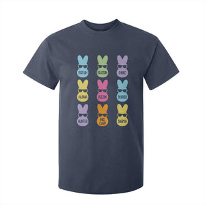 Easter Bruh T Shirt For Kid Gen Alpha Slang Skibidi Rizz Cute Bunny TS10 Navy Print Your Wear