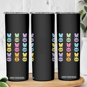 Easter Bruh Skinny Tumbler Gen Alpha Slang Skibidi Rizz Cute Bunny TS10 Print Your Wear