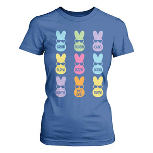 Easter Bruh T Shirt For Women Gen Alpha Slang Skibidi Rizz Cute Bunny TS10 Royal Blue Print Your Wear