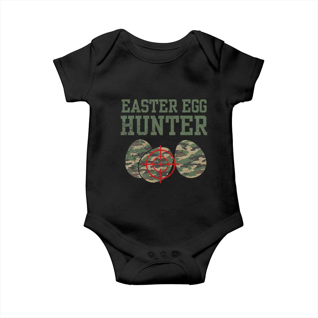 Easter Egg Hunter Baby Onesie Camo Funny Hunting TS10 Black Print Your Wear