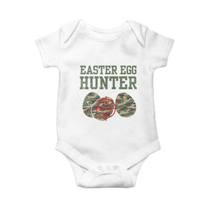 Easter Egg Hunter Baby Onesie Camo Funny Hunting TS10 White Print Your Wear