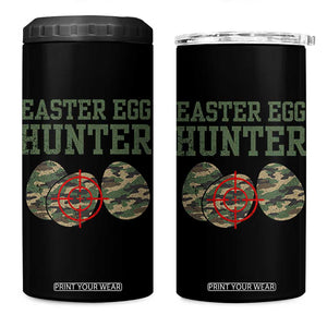 Easter Egg Hunter 4 in 1 Can Cooler Tumbler Camo Funny Hunting TS10 One Size: 16 oz Black Print Your Wear
