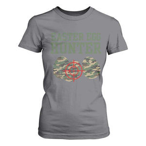 Easter Egg Hunter T Shirt For Women Camo Funny Hunting TS10 Charcoal Print Your Wear