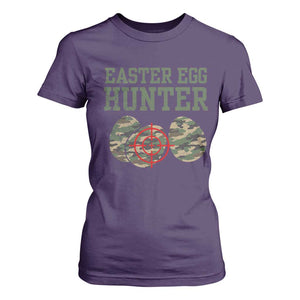 Easter Egg Hunter T Shirt For Women Camo Funny Hunting TS10 Purple Print Your Wear