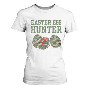 Easter Egg Hunter T Shirt For Women Camo Funny Hunting TS10 White Print Your Wear