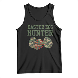 Easter Egg Hunter Tank Top Camo Funny Hunting TS10 Black Print Your Wear