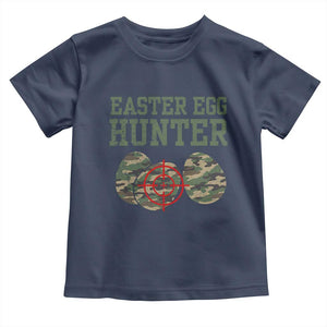 Easter Egg Hunter Toddler T Shirt Camo Funny Hunting TS10 Navy Print Your Wear