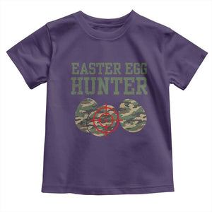 Easter Egg Hunter Toddler T Shirt Camo Funny Hunting TS10 Purple Print Your Wear