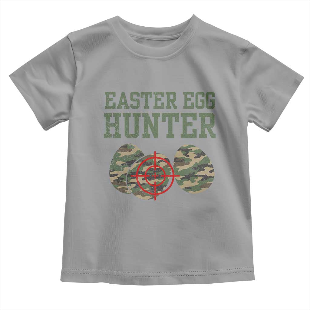 Easter Egg Hunter Toddler T Shirt Camo Funny Hunting TS10 Sport Gray Print Your Wear