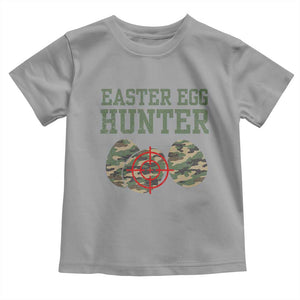 Easter Egg Hunter Toddler T Shirt Camo Funny Hunting TS10 Sport Gray Print Your Wear
