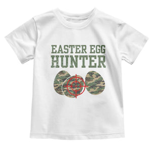 Easter Egg Hunter Toddler T Shirt Camo Funny Hunting TS10 White Print Your Wear