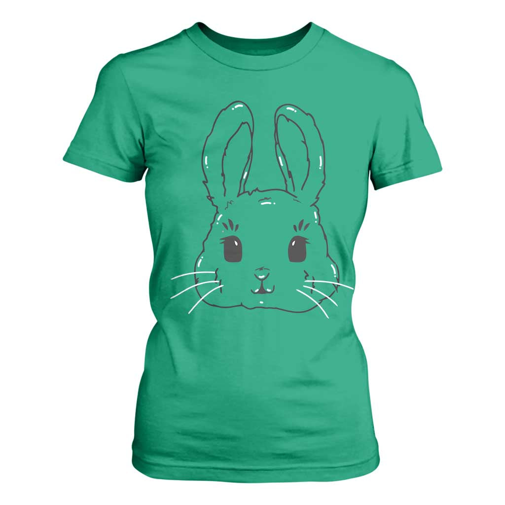 Cute Bunny T Shirt For Women Kawaii Rabbit Happy Easter Day TS10 Irish Green Print Your Wear