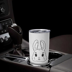 Cute Bunny Tumbler Cup Kawaii Rabbit Happy Easter Day TS10 Print Your Wear