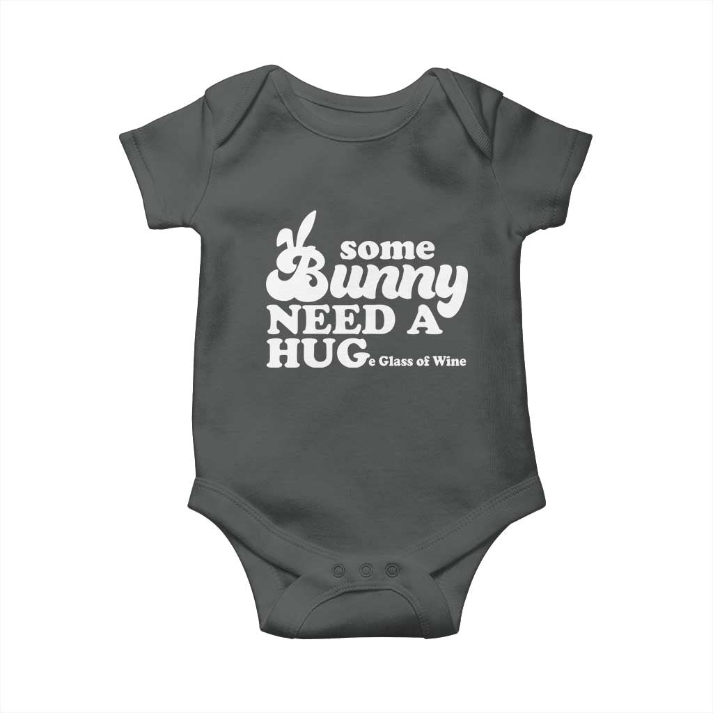 Easter Baby Onesie Funny Adult Humor Inappropriate Drinking Gift TS10 Dark Heather Print Your Wear