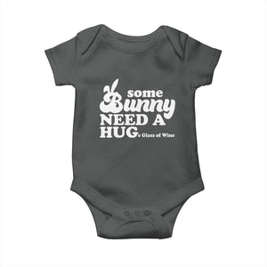 Easter Baby Onesie Funny Adult Humor Inappropriate Drinking Gift TS10 Dark Heather Print Your Wear