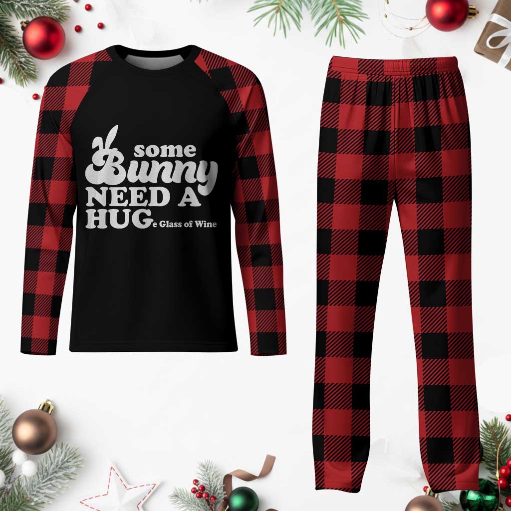 Easter Plaid Pajama Set Funny Adult Humor Inappropriate Drinking Gift TS10 Buffalo Plaid Print Your Wear