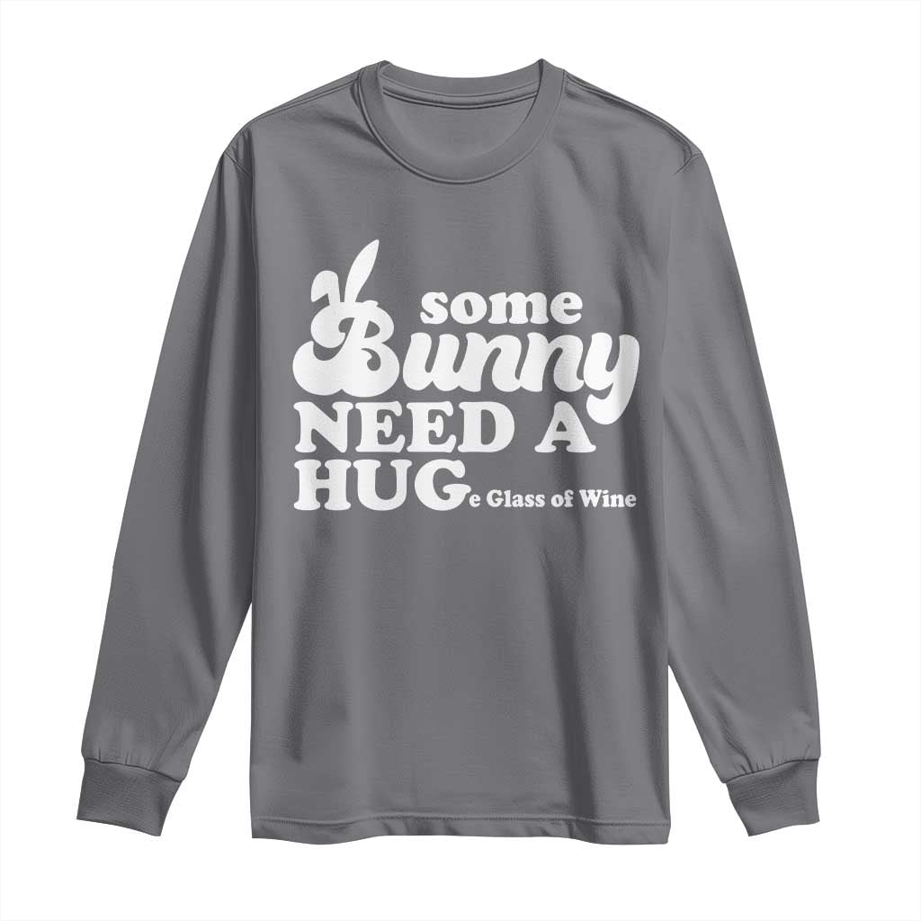 Easter Long Sleeve Shirt Funny Adult Humor Inappropriate Drinking Gift TS10 Charcoal Print Your Wear