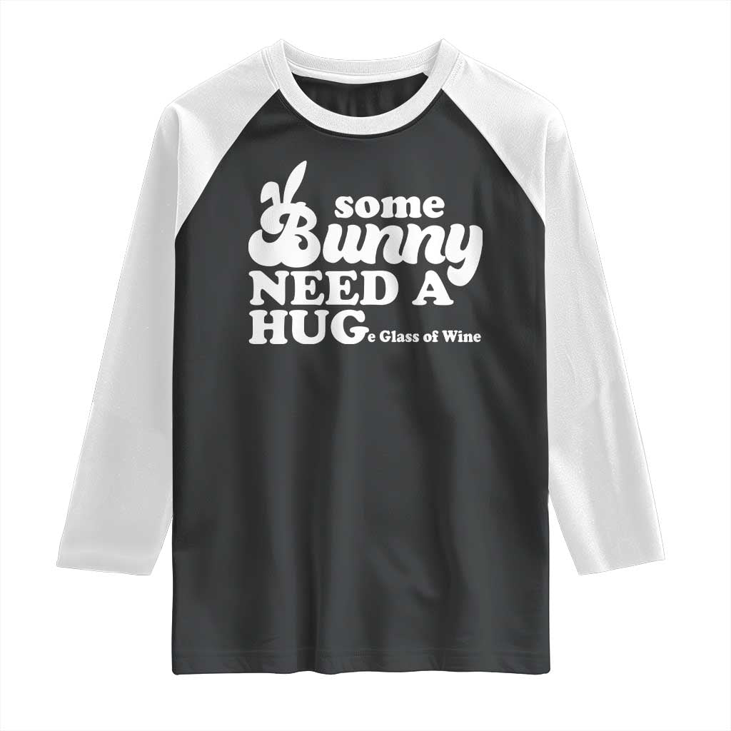 Easter Raglan Shirt Funny Adult Humor Inappropriate Drinking Gift TS10 Black White Print Your Wear