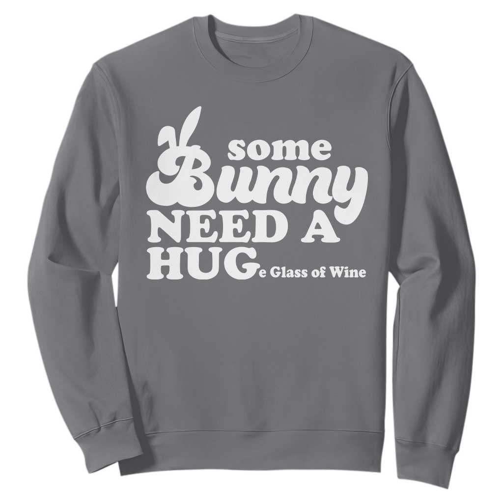 Easter Sweatshirt Funny Adult Humor Inappropriate Drinking Gift TS10 Charcoal Print Your Wear