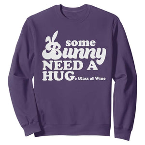 Easter Sweatshirt Funny Adult Humor Inappropriate Drinking Gift TS10 Purple Print Your Wear