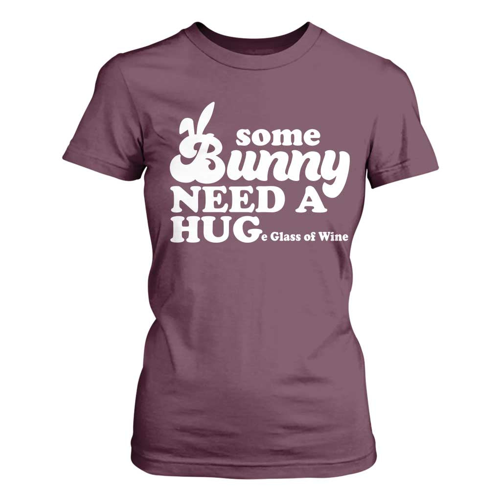 Easter T Shirt For Women Funny Adult Humor Inappropriate Drinking Gift TS10 Maroon Print Your Wear