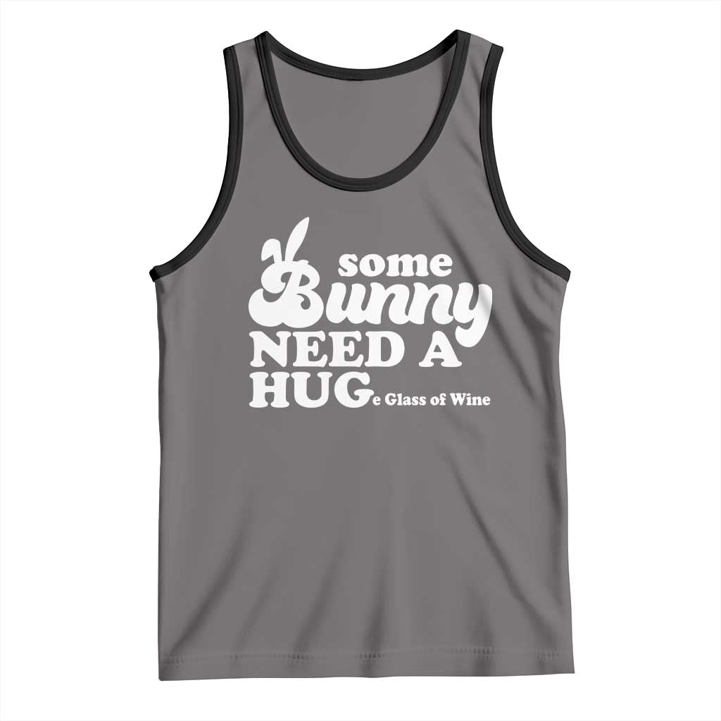 Easter Tank Top Funny Adult Humor Inappropriate Drinking Gift TS10 Deep Heather Black Print Your Wear