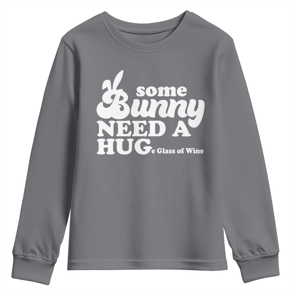 Easter Youth Sweatshirt Funny Adult Humor Inappropriate Drinking Gift TS10 Charcoal Print Your Wear