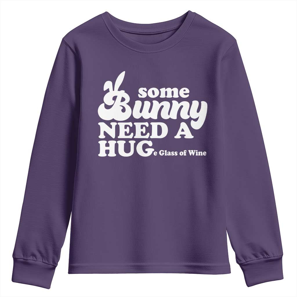 Easter Youth Sweatshirt Funny Adult Humor Inappropriate Drinking Gift TS10 Purple Print Your Wear
