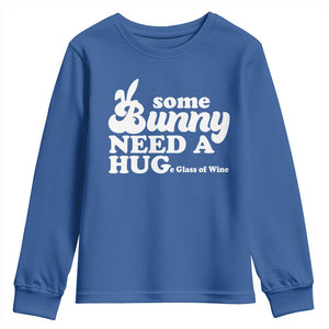 Easter Youth Sweatshirt Funny Adult Humor Inappropriate Drinking Gift TS10 Royal Blue Print Your Wear