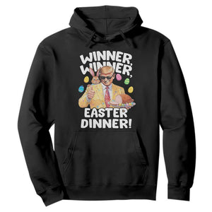 Easter Trump Hoodie Winner Winner Easter Dinner TS10 Black Print Your Wear