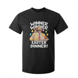Easter Trump T Shirt For Kid Winner Winner Easter Dinner TS10 Black Print Your Wear