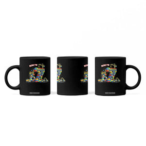Funny 7th Birthday Building Bricks Coffee Mug I Was 6 Now Im 7 Kids 67 Birthday Building Six Seven Boy TS10 Print Your Wear