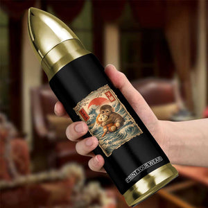 Kawaii Baby Monkey Punch Bullet Tumbler Vintage Japanese Graphic Cute Macaque Ukiyo-e TS10 Print Your Wear