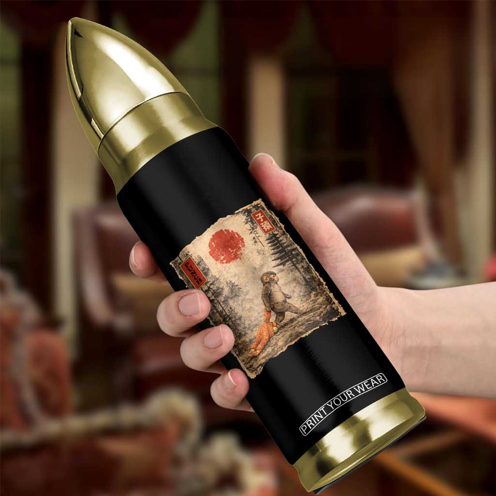 Vintage Japanese Baby Monkey Punch Bullet Tumbler Kawaii Macaque Ukiyo-e Art Funny TS10 Print Your Wear
