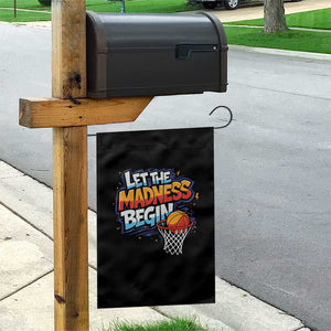 Basketball Bracket Garden Flag Funny Let the Madness Begin Sporty Basketball Players Lovers TS10 Print Your Wear