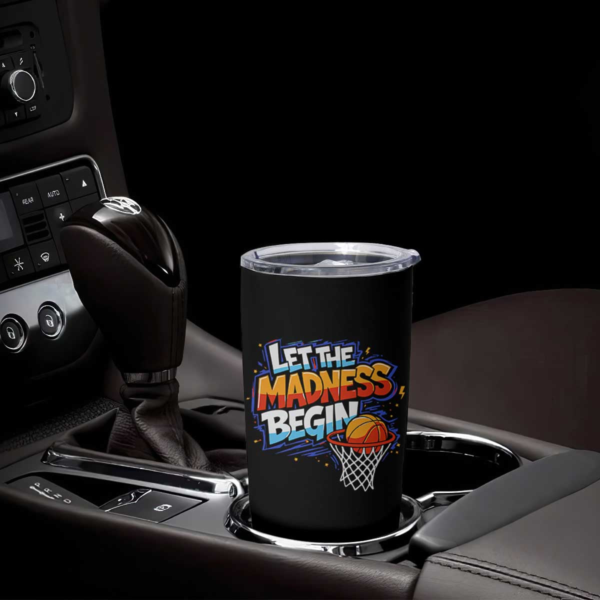 Basketball Bracket Tumbler Cup Funny Let the Madness Begin Sporty Basketball Players Lovers TS10 Print Your Wear