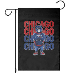 Vintage Chicago Pride Graphic Garden Flag US State Sports Fan Baseball Lover TS10 Black Print Your Wear