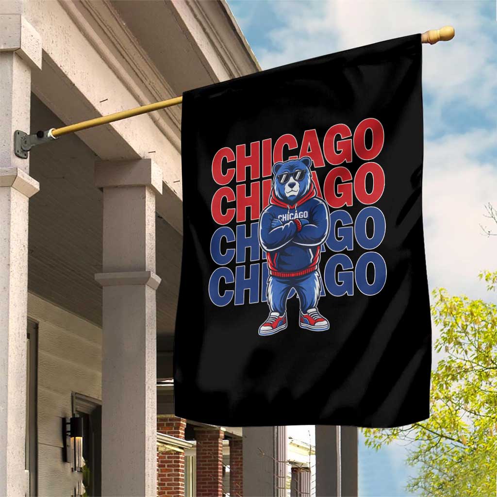 Vintage Chicago Pride Graphic Garden Flag US State Sports Fan Baseball Lover TS10 Print Your Wear