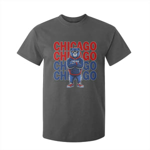 Vintage Chicago Pride Graphic T Shirt For Kid US State Sports Fan Baseball Lover TS10 Dark Heather Print Your Wear