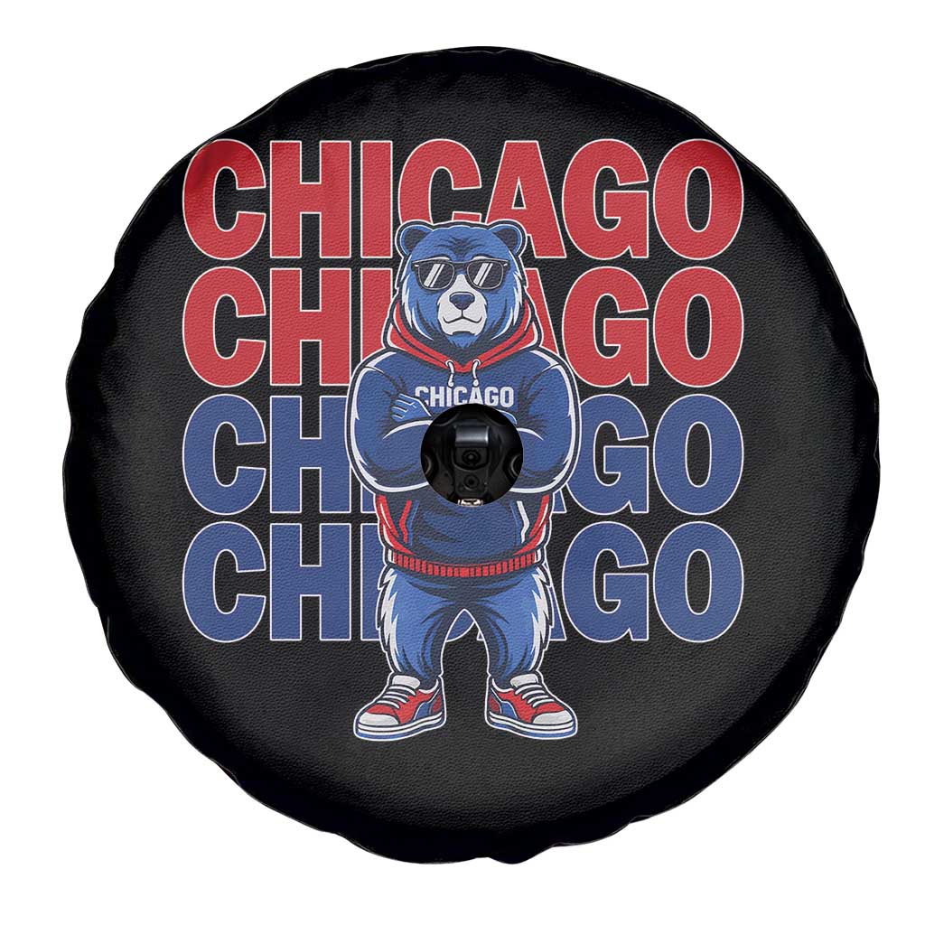 Vintage Chicago Pride Graphic Spare Tire Cover US State Sports Fan Baseball Lover TS10 Print Your Wear