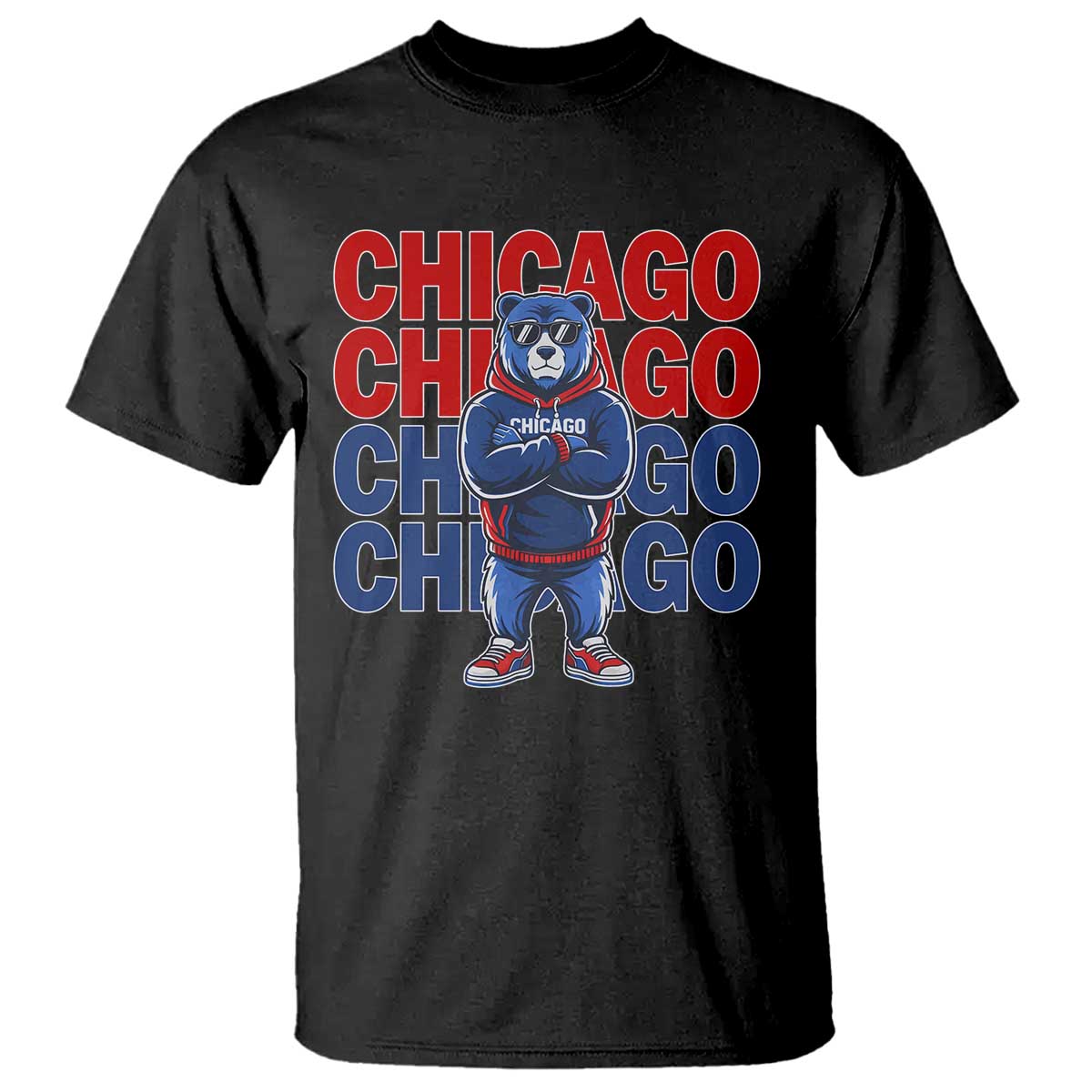 Vintage Chicago Pride Graphic T Shirt US State Sports Fan Baseball Lover TS10 Black Print Your Wear