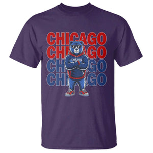 Vintage Chicago Pride Graphic T Shirt US State Sports Fan Baseball Lover TS10 Purple Print Your Wear