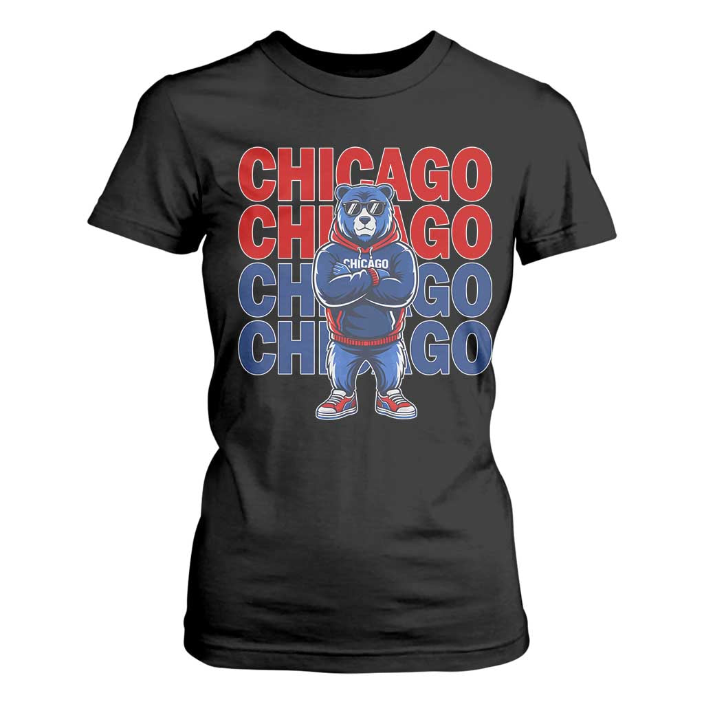 Vintage Chicago Pride Graphic T Shirt For Women US State Sports Fan Baseball Lover TS10 Black Print Your Wear