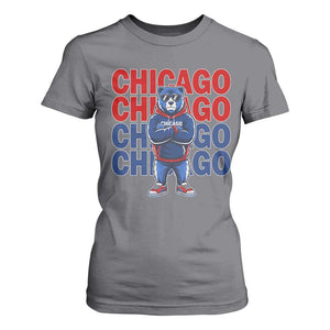 Vintage Chicago Pride Graphic T Shirt For Women US State Sports Fan Baseball Lover TS10 Charcoal Print Your Wear
