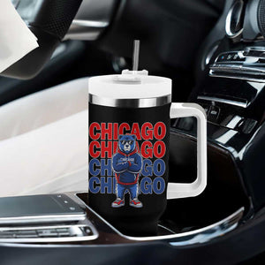 Vintage Chicago Pride Graphic Tumbler With Handle US State Sports Fan Baseball Lover TS10 Print Your Wear