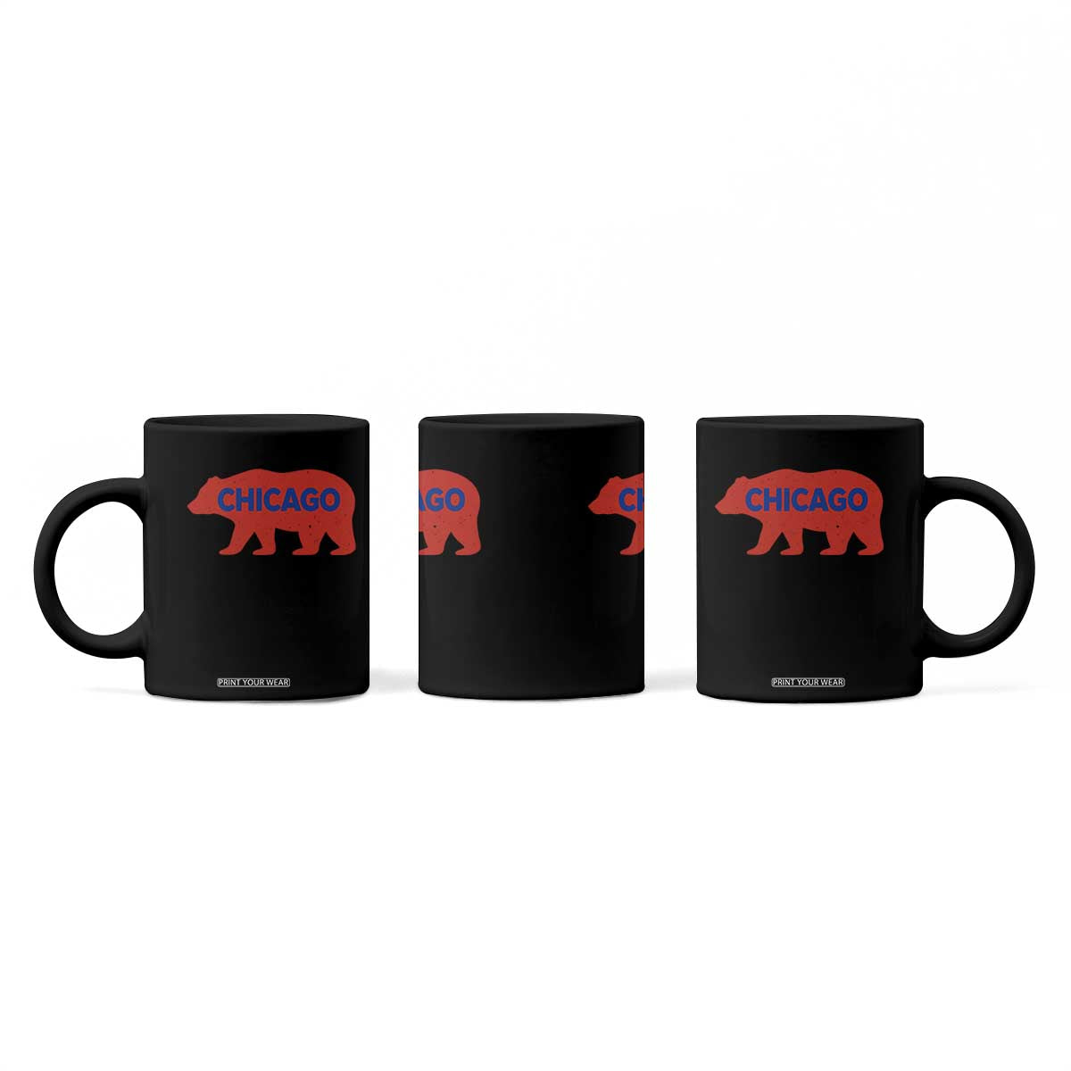 Chicago Baseball Coffee Mug Vintage Distressed Illinois City Pride Baseball Lover TS10 Print Your Wear