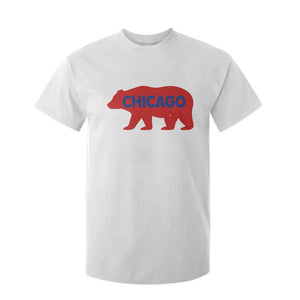 Chicago Baseball T Shirt For Kid Vintage Distressed Illinois City Pride Baseball Lover TS10 White Print Your Wear