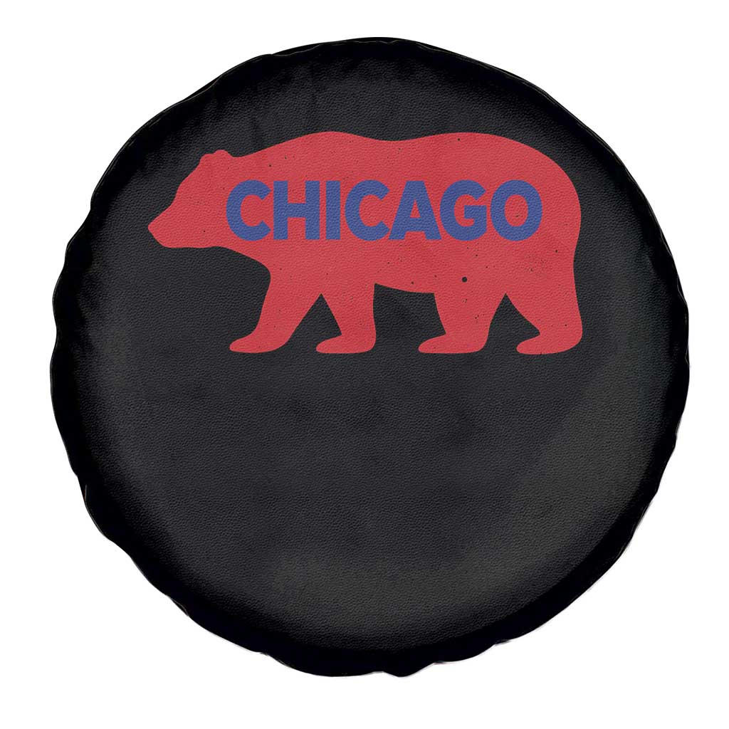 Chicago Baseball Spare Tire Cover Vintage Distressed Illinois City Pride Baseball Lover TS10 Print Your Wear